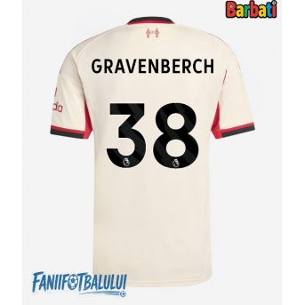 Liverpool Ryan Gravenberch #38 Tricou Fotbal Replică 2025-26 Barbati Deplasare